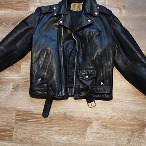 Classic Black Leather Jacket